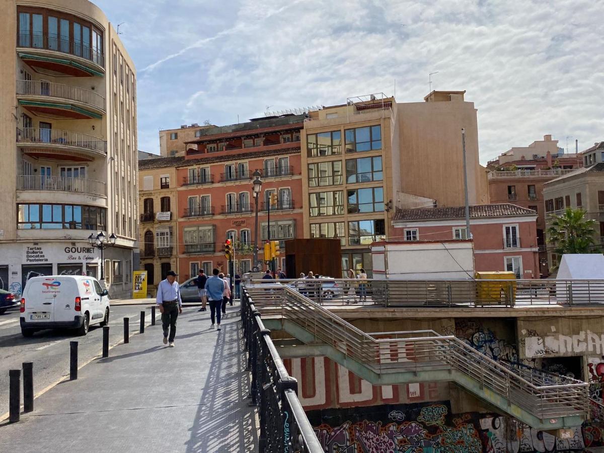 Apartamento Plaza Aurora, Casa en el Centro Histórico Málaga Exterior foto
